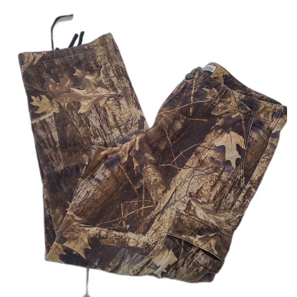 Columbia Sportswear Cargo Camo Pants Woodland Timberwolf